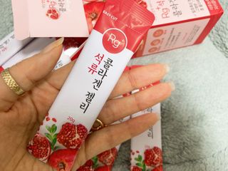 함초록 Rg+ 석류콜라겐젤리 — 5점을 준 리뷰어가 2021년 3월 올린 사용 사진