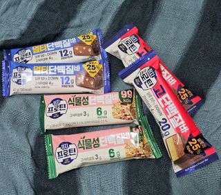 이지프로틴바 3종x각 2ea (고단백질바, 멀티단백질바, 식물성단백질바) — 4점을 준 리뷰어가 2024년 3월 올린 사용 사진