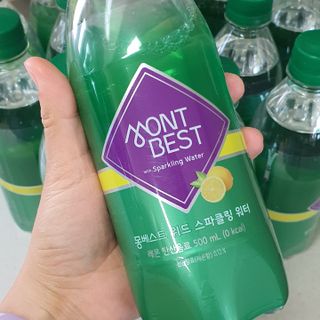 몽베스트 Montbest with Sparkling water Lemon OR Lime 20병(랜덤) — 5점을 준 리뷰어가 2021년 10월 올린 사용 사진
