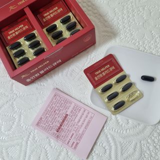 트루헬퍼 홀인원 블러드큐어 혈행+혈압+콜레스테롤 한번에 1박스 1개월 — 5점을 준 리뷰어가 2023년 1월 올린 사용 사진