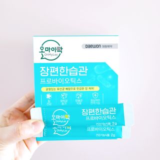 [유산균] 오마이락 장편한습관 프로바이오틱스 30P — 5점을 준 리뷰어가 2022년 12월 올린 사용 사진