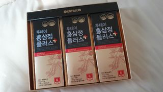 서울약사신협_투데이홍삼정플러스스틱_10g x 30포 — 5점을 준 리뷰어가 2021년 5월 올린 사용 사진