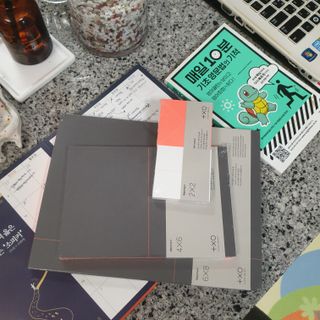 플러스엑스 오브젝트 Object by 3 크리에이티브 세트 - 아이디어노트, 위클리플래너, 스티키메모패드 — 5점을 준 리뷰어가 2022년 3월 올린 사용 사진