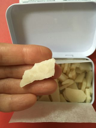 [아이스칩스] 무설탕 비건 자일리톨 캔디 7종 2개기준 — 4점을 준 리뷰어가 2021년 6월 올린 사용 사진