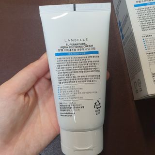 랑벨 수퍼내츄럴 아쿠아 수딩 크림 100ml — 5점을 준 리뷰어가 2022년 4월 올린 사용 사진