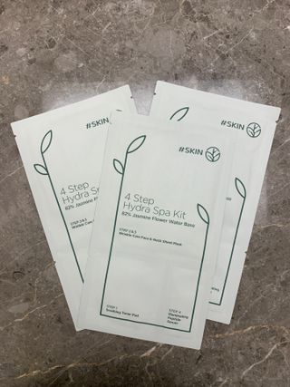 태그스킨 4스텝 주름개선 피부미백 영양 마스크팩 3개 세트(최신버전) — 5점을 준 리뷰어가 2022년 6월 올린 사용 사진