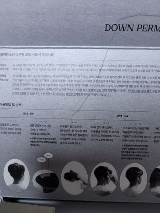 블랙몬스터 다운펌 프로 키트 — 5점을 준 리뷰어가 2021년 8월 올린 사용 사진