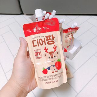 [몸엔용] 우리 아이 건강간식, 달콤한 녹용곤약젤리 디어팡 4종 — 5점을 준 리뷰어가 2022년 4월 올린 사용 사진