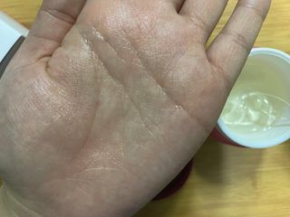 SOONWITH 바이오 수퍼 아쿠아 하이드로 젤 크림 — 5점을 준 리뷰어가 2021년 4월 올린 사용 사진