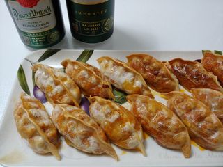 삼양냉동 [삼양] 얇은피불닭왕교자+얇은피까르보불닭왕교자 총4팩 — 5점을 준 리뷰어가 2021년 2월 올린 사용 사진