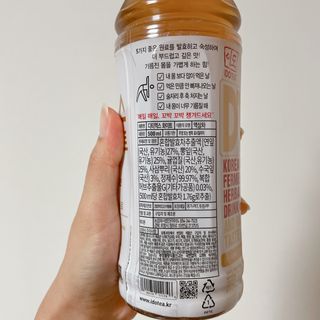 이도 발효한차 디티엑스 화이트 500ml 20병 — 4점을 준 리뷰어가 2021년 8월 올린 사용 사진