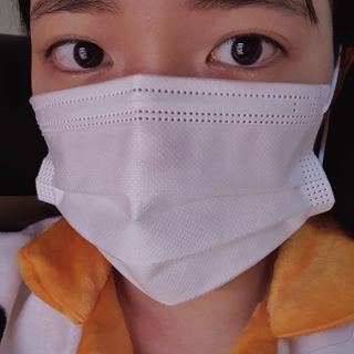 나무드 [식약처허가] KF-AD 국내생산 메디토피아 비말차단 마스크 50매 대대형 헬스 운동 2 BOX — 5점을 준 리뷰어가 2021년 10월 올린 사용 사진