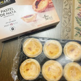 디앙뜨 포르투갈 에그타르트 오리지널 맛+패션후르츠 맛 중 택1 — 5점을 준 리뷰어가 2021년 8월 올린 사용 사진