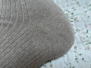 [사이즈가 있는 양말 필로이] 남/여 골지 발목 양말 4족 세트 남【S, M, L, XL】여【S, M, L】_컬러 랜덤 — 4점을 준 리뷰어가 2022년 6월 올린 사용 사진