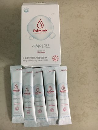 리하이.믹스 수분보충용믹스 리하이.믹스 (Rehy.mix) — 5점을 준 리뷰어가 2022년 6월 올린 사용 사진