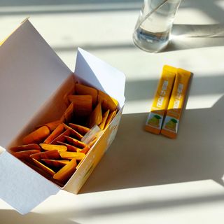 참앤들황토농원 7가지 맛! 탄산 톡톡! 스파클링! 데이앤 콤부차 7종 10포 1박스씩 ★총 7박스★ — 5점을 준 리뷰어가 2023년 1월 올린 사용 사진