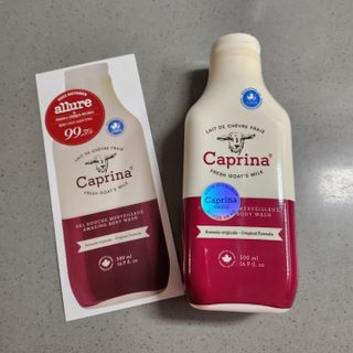 카프리나 프레쉬 산양밀크 어메이징 바디워시 500ml(오리지널향) — 5점을 준 리뷰어가 2023년 4월 올린 사용 사진