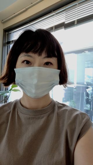 건강누리인터내셔날 (마스크 특집) 7DAYS 컬러마스크 (컬러7매)+ KMC 프리미엄 덴탈마스크(50매) — 5점을 준 리뷰어가 2022년 7월 올린 사용 사진