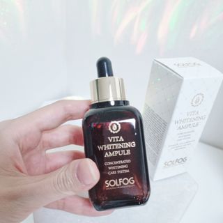 소담스퀘어 상암 솔포그 비타민 화이트닝 앰플 50ml 안티에이징 항산화 가미 잡티 트러블 세라마이드 — 5점을 준 리뷰어가 2022년 11월 올린 사용 사진