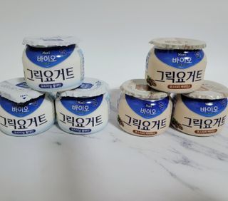 매일바이오 그릭요거트 오리지널 플레인 4개, 로스터리 커피믹스 4개 — 5점을 준 리뷰어가 2021년 12월 올린 사용 사진