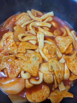 (주)어메이징팩토리 a.칼볶이 — 3점을 준 리뷰어가 2021년 8월 올린 사용 사진