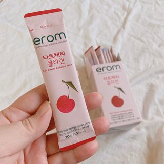 이롬 erom 타트체리 콜라겐 — 5점을 준 리뷰어가 2021년 4월 올린 사용 사진