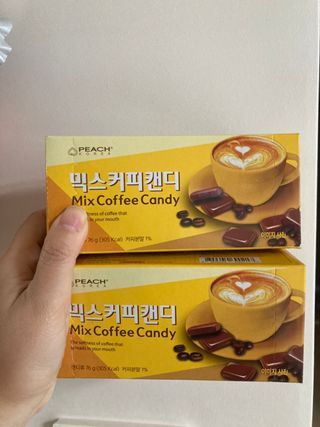 (주) 피치코리아 믹스커피캔디76g x2개입 — 5점을 준 리뷰어가 2022년 11월 올린 사용 사진
