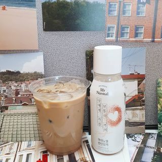 마이노멀 방탄커피 오리지널 2종 Set - 방탄커피 5개 + 방탄모카 5개 — 5점을 준 리뷰어가 2021년 8월 올린 사용 사진