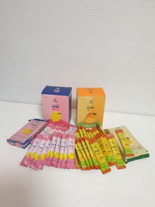 비타앤C 레몬맛, 망고맛 — 5점을 준 리뷰어가 2021년 6월 올린 사용 사진