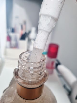 벨먼 내추럴스파 수분광채 스크럽 바디워시 600ml 5종 — 4점을 준 리뷰어가 2022년 5월 올린 사용 사진