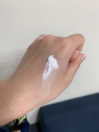 랑스레 매직피치 화이트닝 파워 화이트닝크림 — 5점을 준 리뷰어가 2021년 3월 올린 사용 사진
