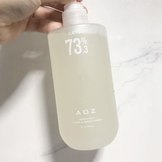 에일리언오더즈 센티드 핸드 앤 바디 워시 290ml (3종 택1) — 4점을 준 리뷰어가 2023년 8월 올린 사용 사진