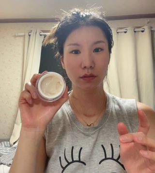 렉스리 크리에이티브 크림  Rexri Creative Cream — 3점을 준 리뷰어가 2022년 6월 올린 사용 사진