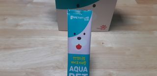 펫시랩 반려견용 액상 프리바이오틱스 아쿠아펫 — 5점을 준 리뷰어가 2021년 1월 올린 사용 사진