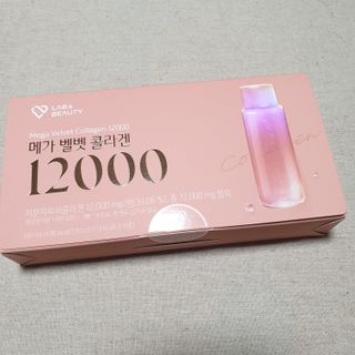 랩앤뷰티 메가 벨벳 콜라겐 12000 — 5점을 준 리뷰어가 2021년 5월 올린 사용 사진