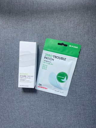 닥터플리너스 제트 큐어 크림 30ml + 제로 트러블 패치 9EA — 4.5점을 준 리뷰어가 2022년 4월 올린 사용 사진