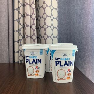 떠먹는불가리스 마이플레인 요거트 435g 6개입 — 4.5점을 준 리뷰어가 2021년 3월 올린 사용 사진