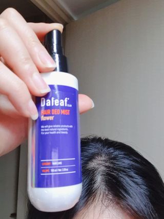 달리프 글램 헤어 데오미스트 100ml 라벤더 or 플라워 — 4점을 준 리뷰어가 2021년 2월 올린 사용 사진