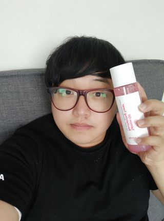 아이앤립 / EYENLIP 아이앤립 연어오일 리바이탈라이징 토너+앰플+크림 3종 세트 — 5점을 준 리뷰어가 2021년 7월 올린 사용 사진