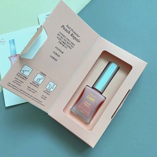 젤리핏 피치리페어 10ml 피치 컬러영양제 효과있는 손톱강화제 — 5점을 준 리뷰어가 2022년 7월 올린 사용 사진