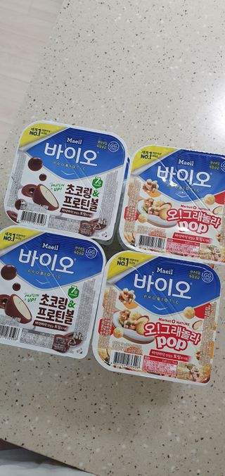 LIVE 매일바이오 토핑요거트 — 5점을 준 리뷰어가 2022년 4월 올린 사용 사진