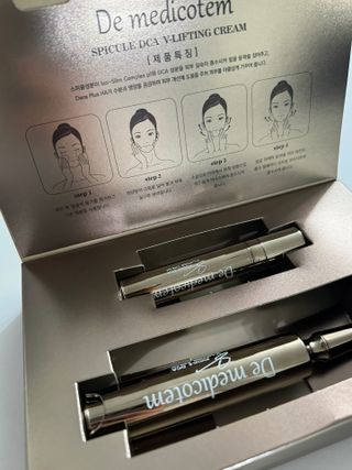 MF[더메디코템] 스피큘 DCA V리프팅 크림 — 5점을 준 리뷰어가 2024년 4월 올린 사용 사진
