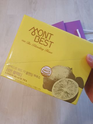 몽베스트 위드더 블랜딩 하우스 _레몬 블랙티 — 4점을 준 리뷰어가 2022년 12월 올린 사용 사진