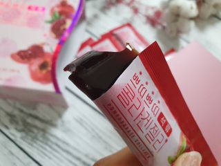 헬스업_쁘띠쁘띠석류콜라겐젤리_20g x 14포 — 5점을 준 리뷰어가 2021년 3월 올린 사용 사진