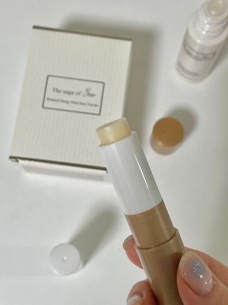더사가오브수 [사가수] 효혜윤 보태니컬 에너지 에센스인로션 20ml /아이포올 스틱 3g — 5점을 준 리뷰어가 2023년 2월 올린 사용 사진