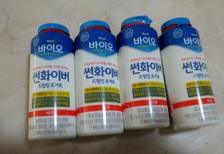 LIVE 매일바이오 썬화이버 드링킹 요거트 — 5점을 준 리뷰어가 2022년 8월 올린 사용 사진