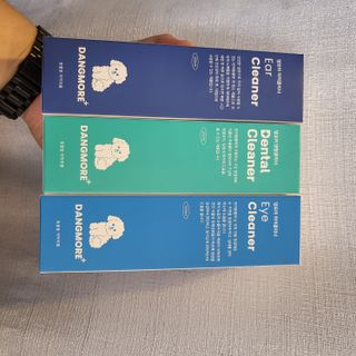 [댕모어 클리너 3종] 아이클리너 / 이어클리너 / 덴탈클리너 3종 세트 (120ml) — 5점을 준 리뷰어가 2023년 8월 올린 사용 사진