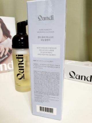 헤어플러스 콴디 아침세안제 폼클렌징 퓨어 어니스티 모닝클렌저 — 5점을 준 리뷰어가 2021년 3월 올린 사용 사진