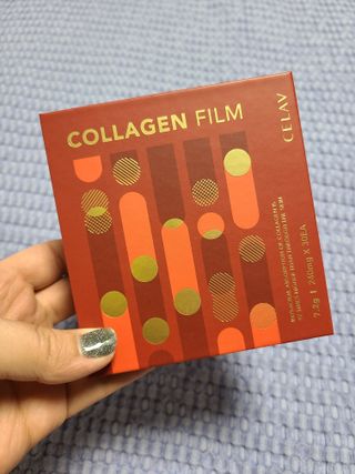 프리마인 귀족의 콜라겐, 92배 흡수율. 럭셔리 프리미엄 셀라브 콜라겐필름 30매 — 5점을 준 리뷰어가 2021년 10월 올린 사용 사진