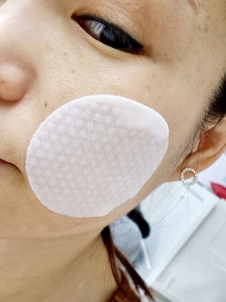태그스킨 4스텝 주름개선 피부미백 영양 마스크팩 3개 세트(최신버전) — 5점을 준 리뷰어가 2022년 4월 올린 사용 사진